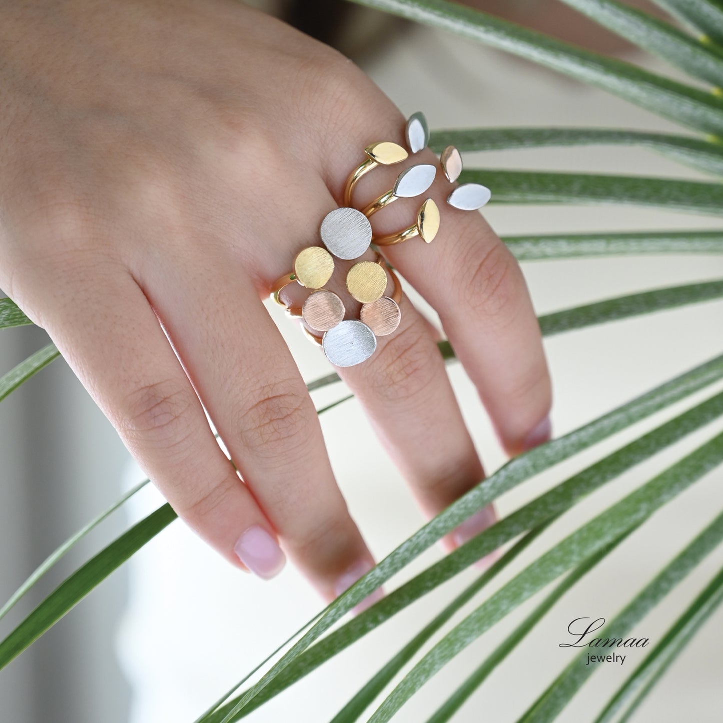 18K GOLD RINGS