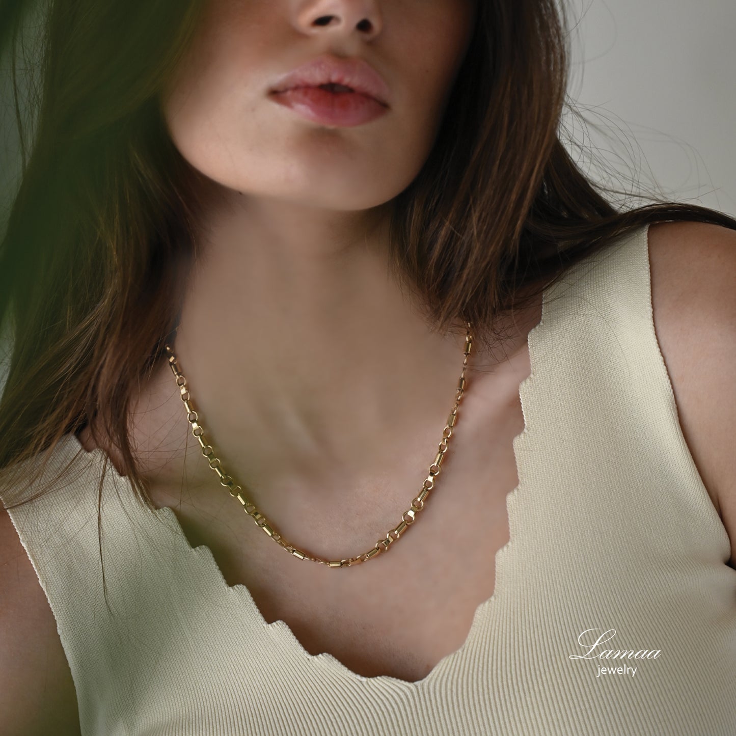 18K GOLD NECKLACE