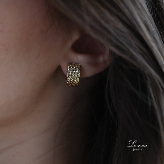 18K GOLD EARRINGS