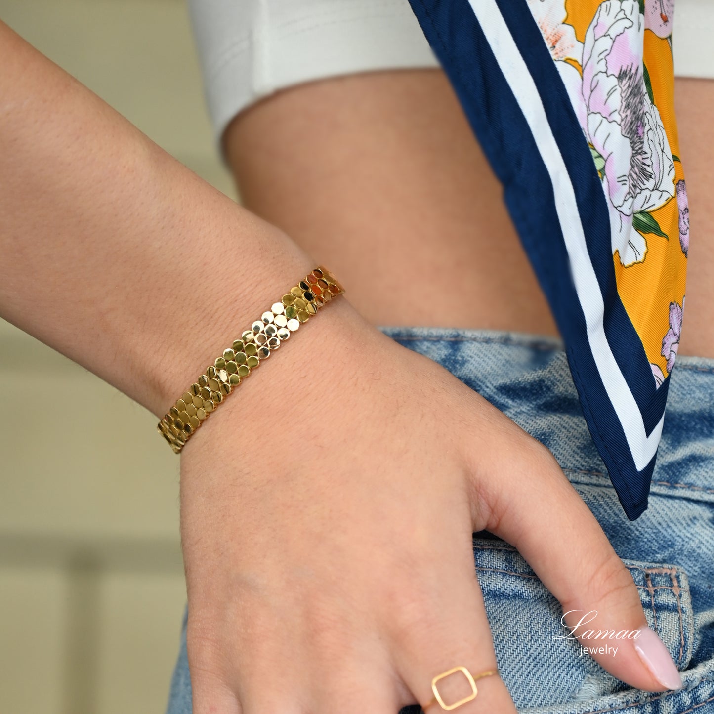 18K GOLD BRACELET