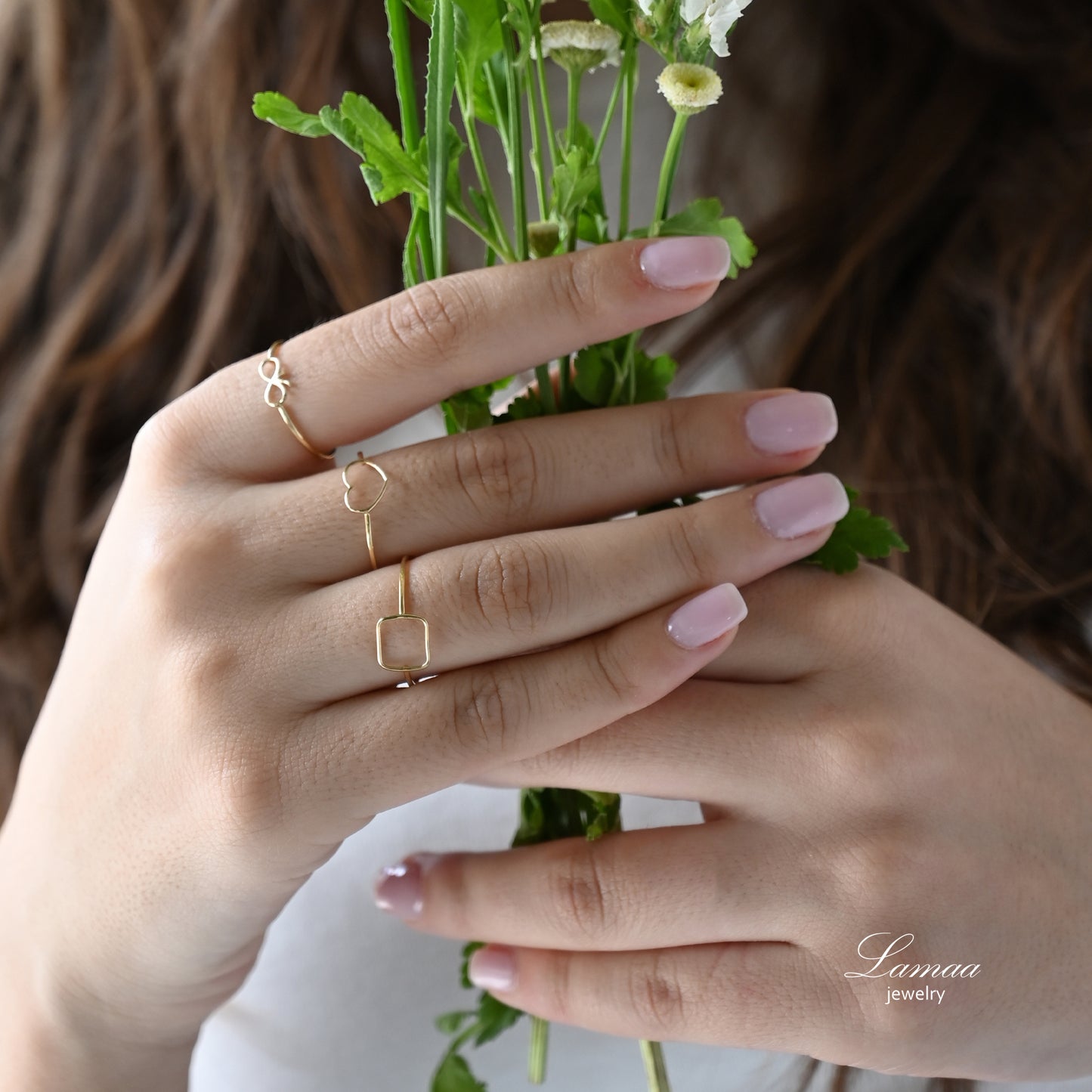 18K GOLD RINGS