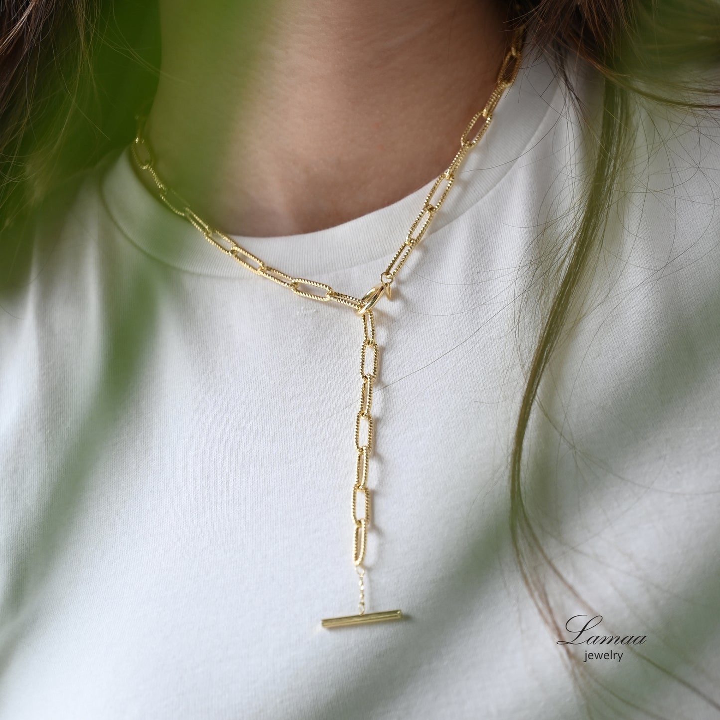 18K GOLD NECKLACE