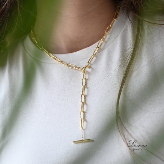18K GOLD NECKLACE