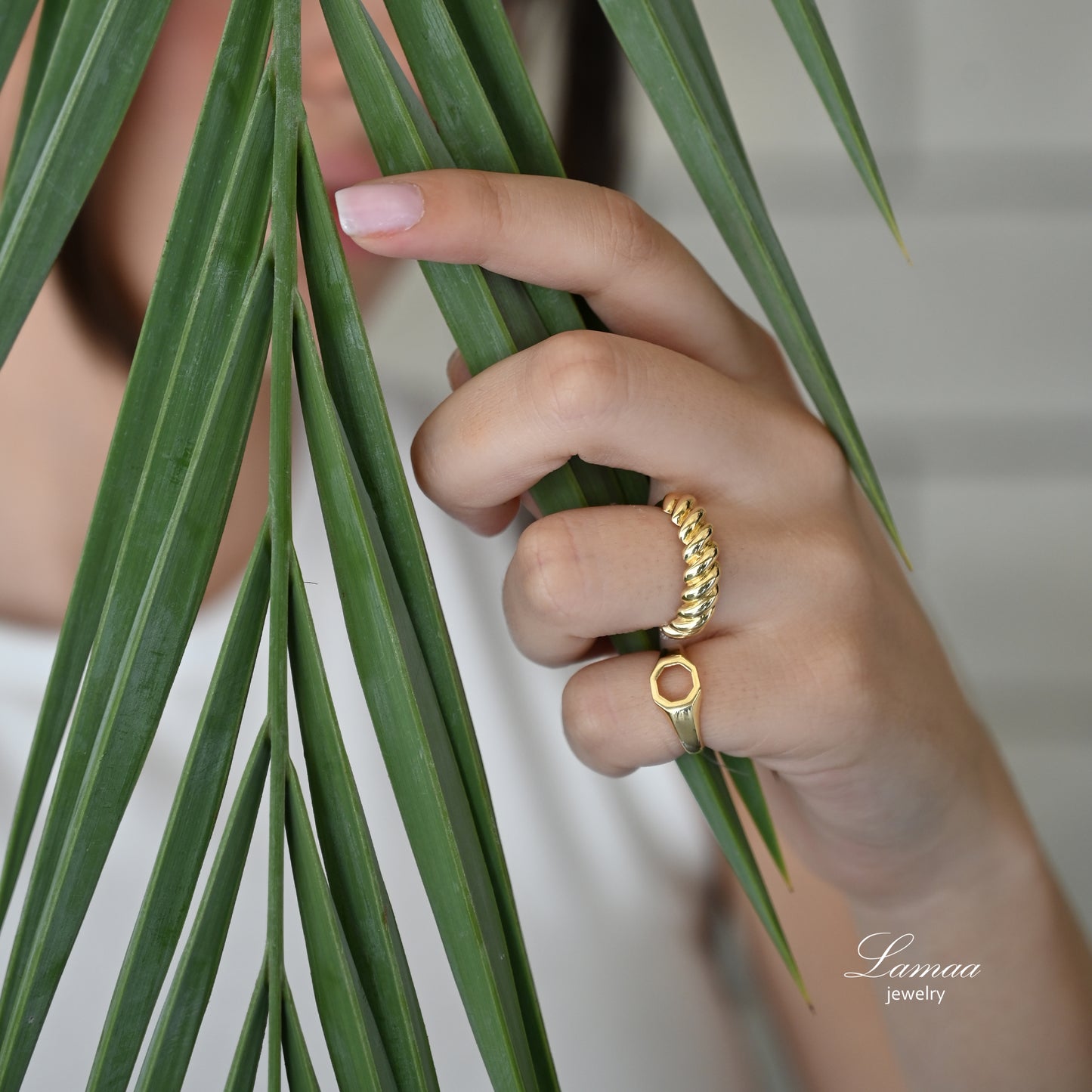 18K GOLD RINGS