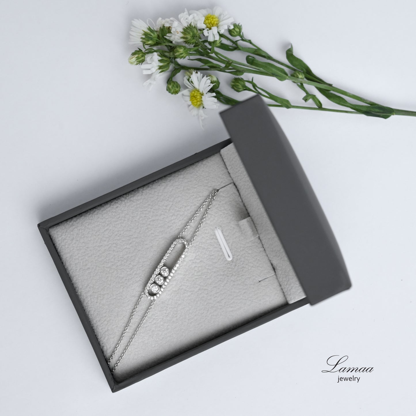 DIAMOND 18KT GOLD BRACELET