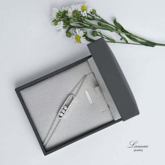 DIAMOND 18KT GOLD BRACELET