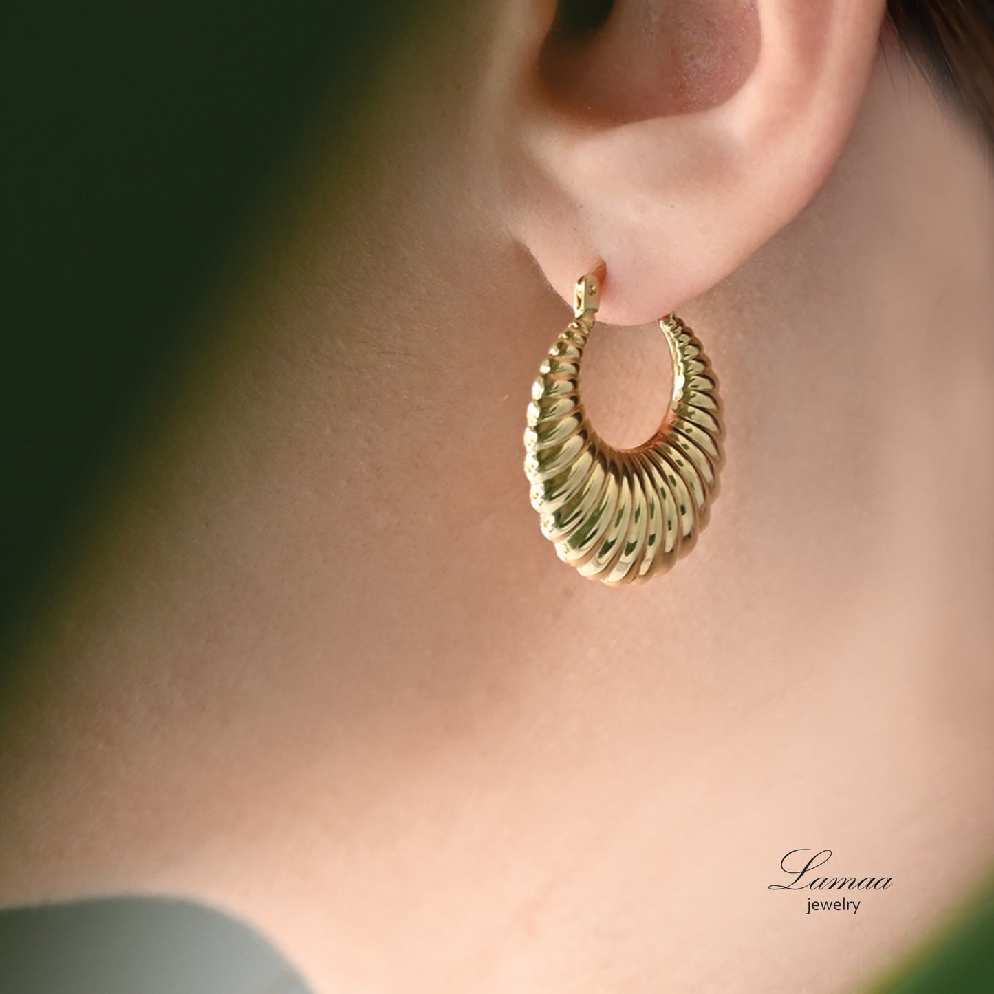 18K GOLD EARRINGS