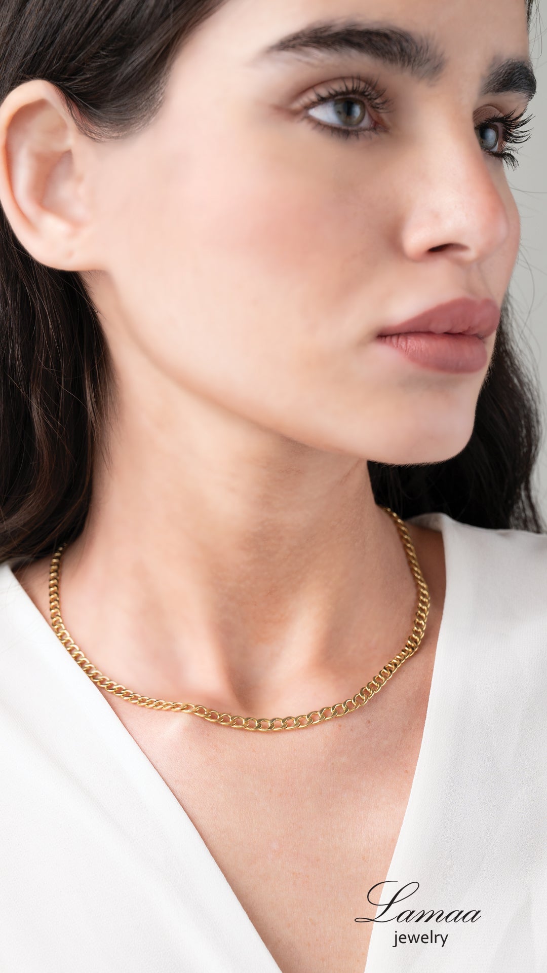 18KT GOLD NECKLACE
