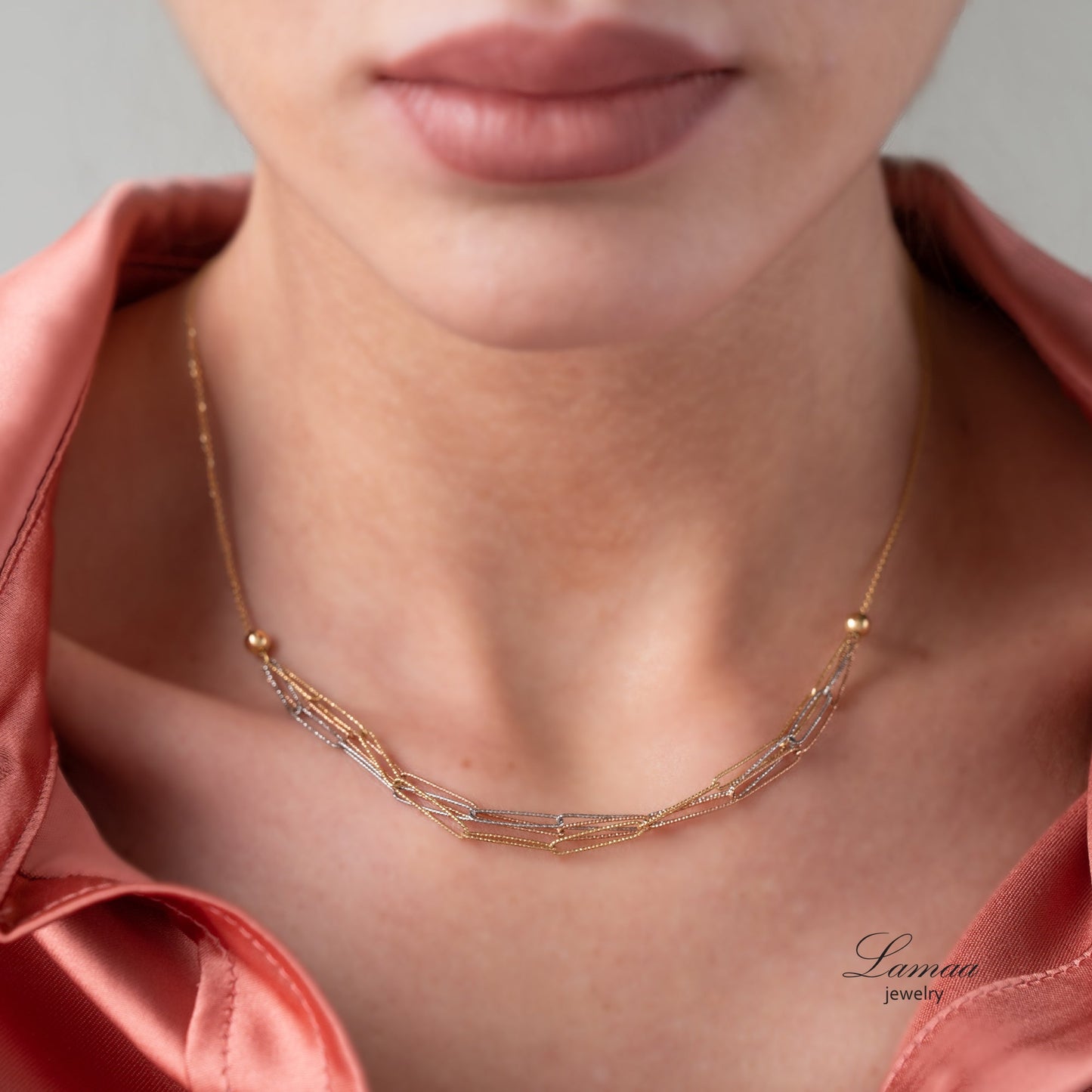 18KT GOLD NECKLACE