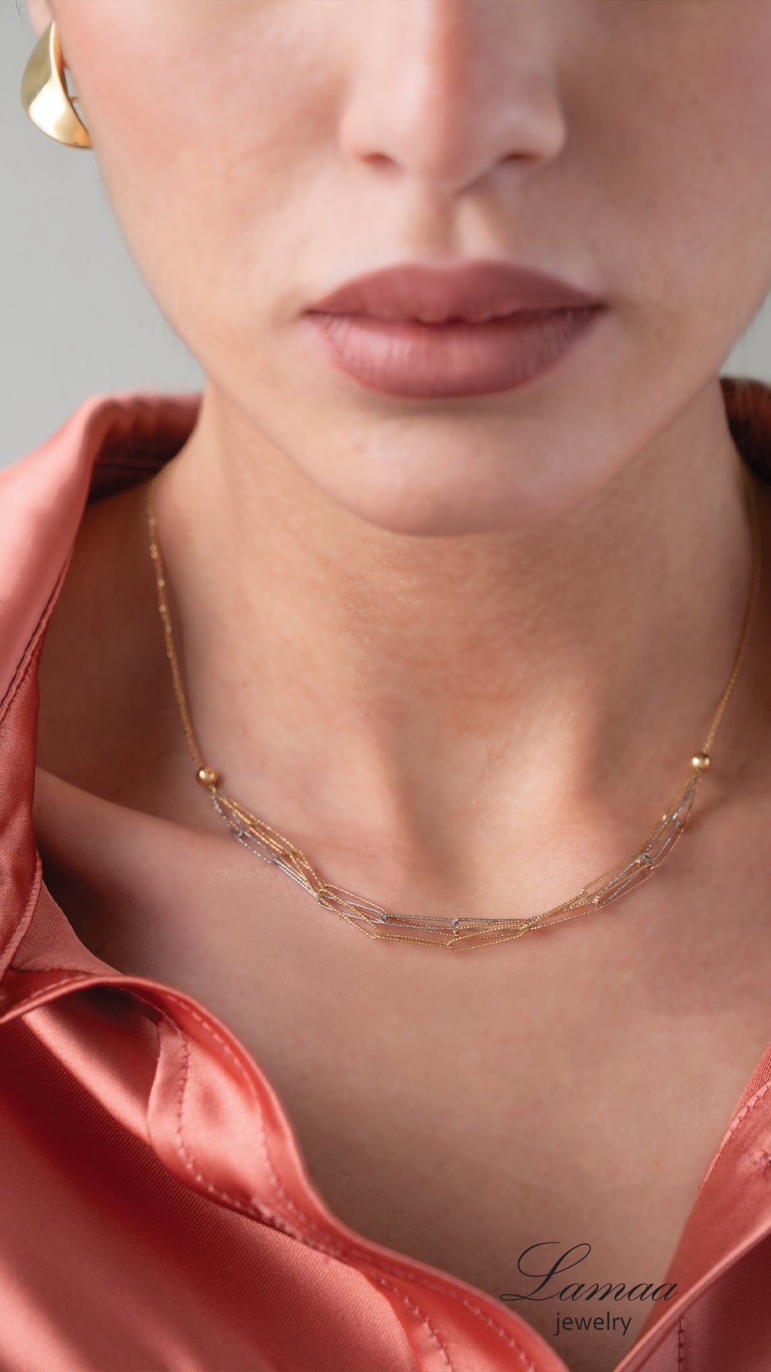 18KT GOLD NECKLACE