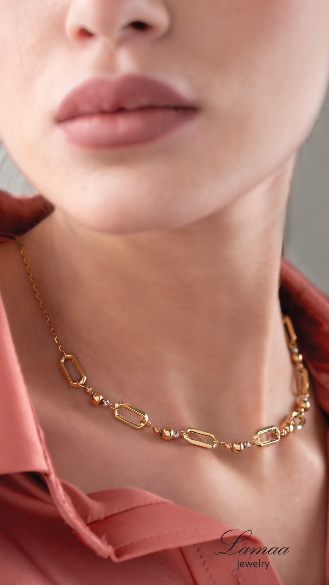 18KT GOLD NECKLACE