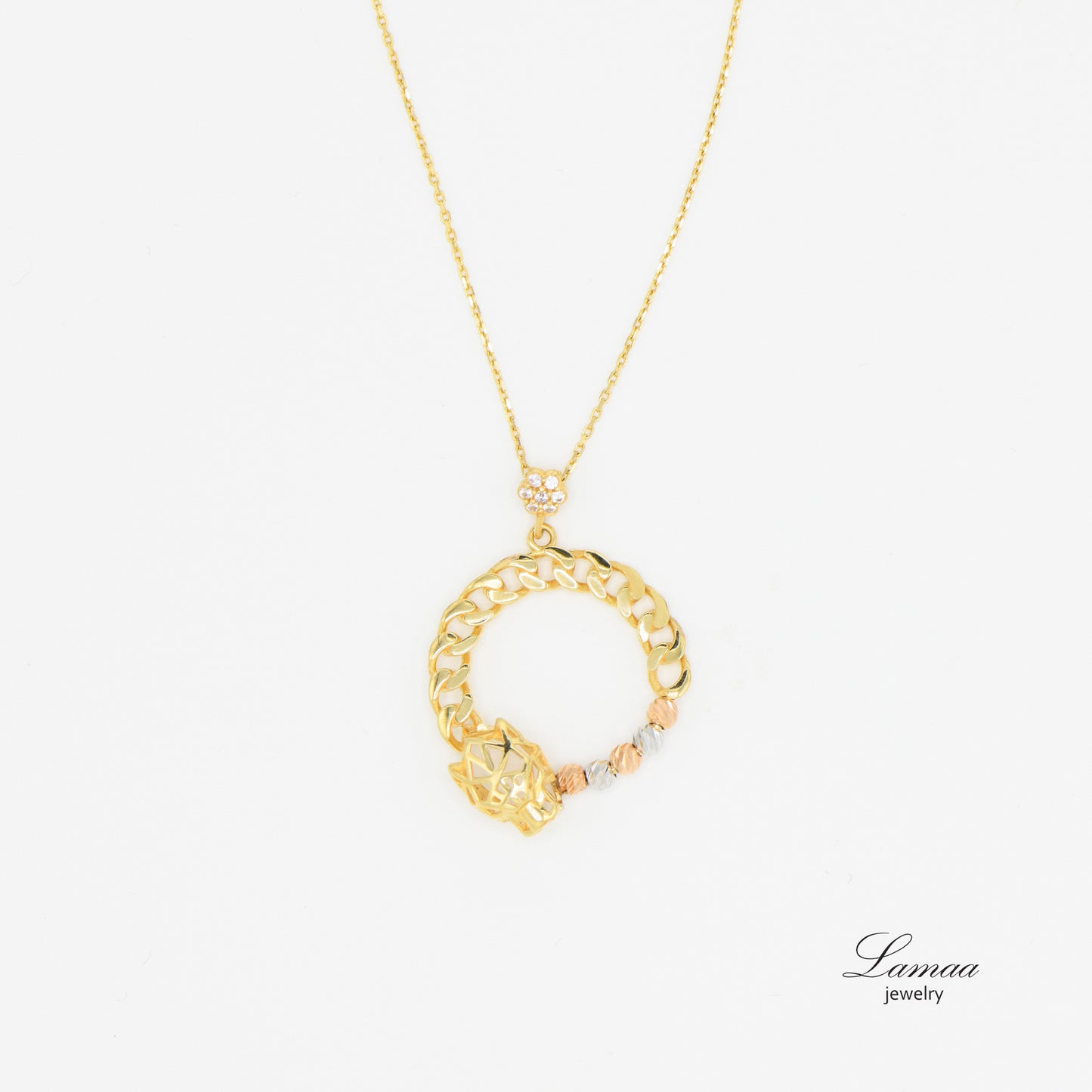 18K GOLD NECKLACE