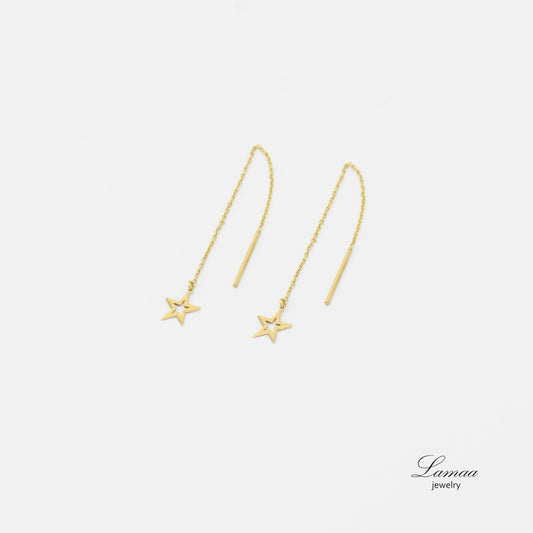 18K GOLD EARRINGS