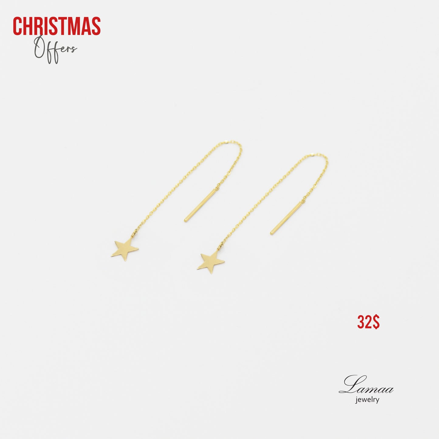 18K GOLD EARRINGS