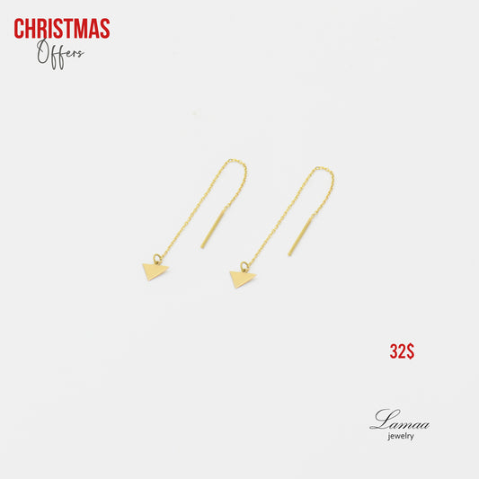 18K GOLD EARRINGS