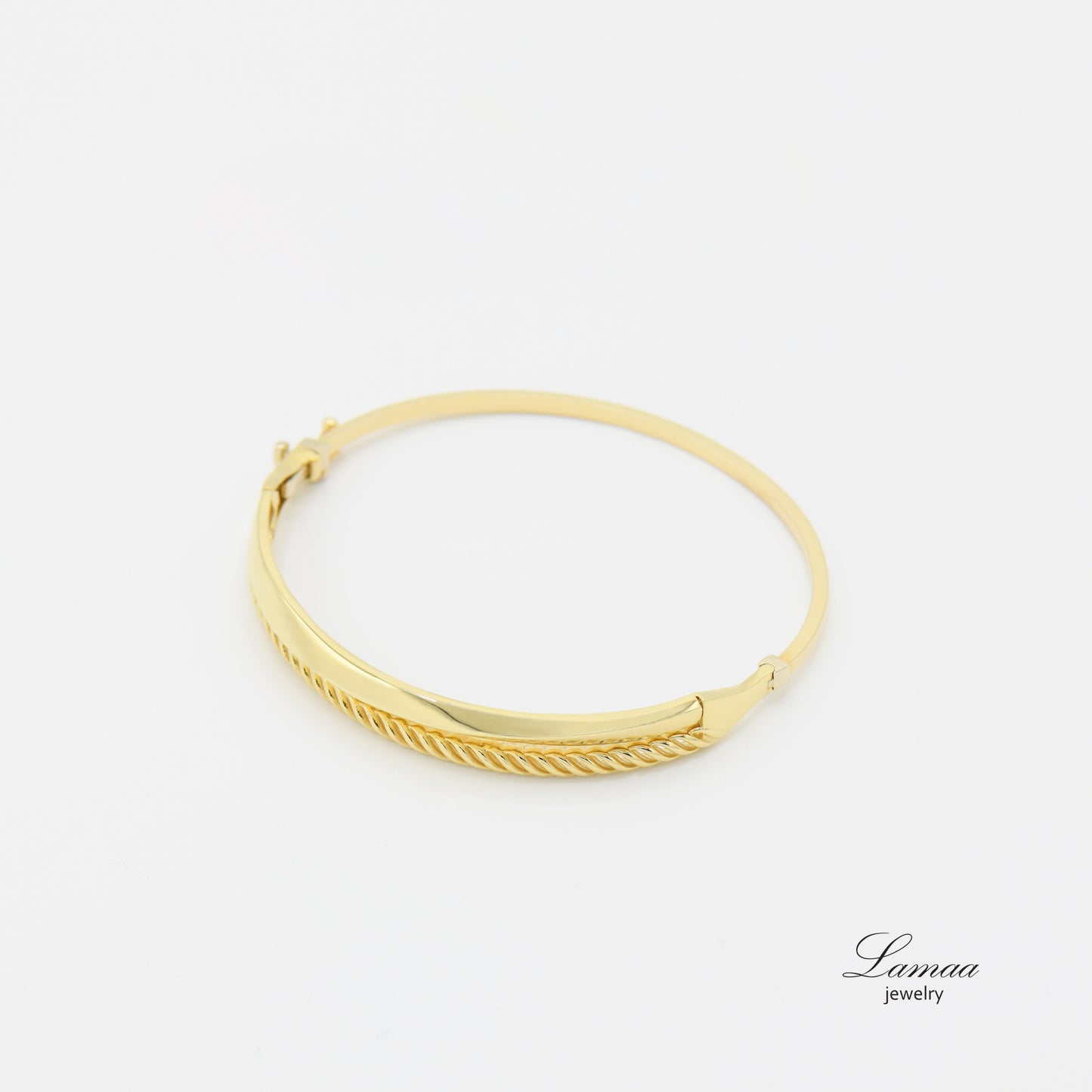18K GOLD BANGLE
