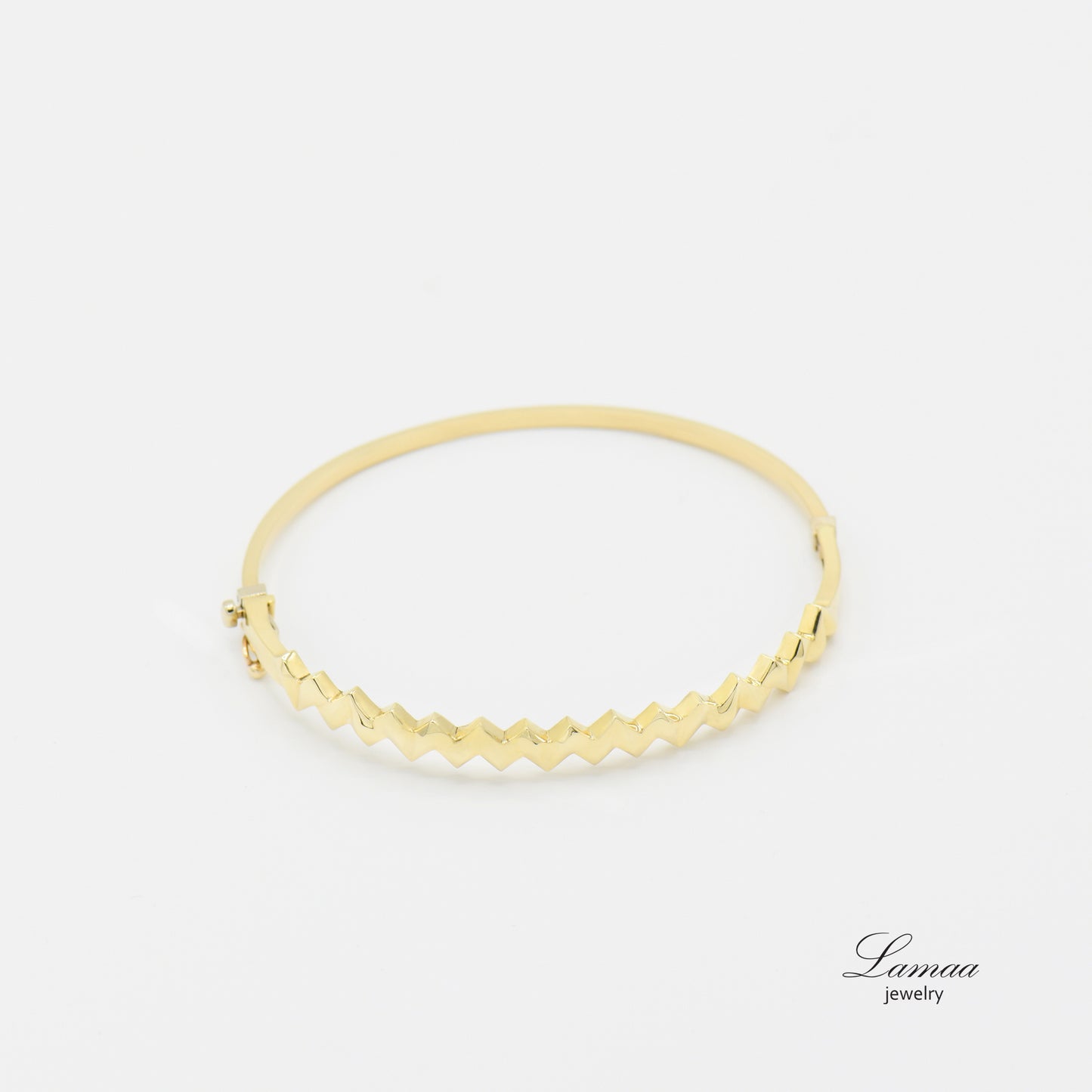 18K GOLD BANGLE