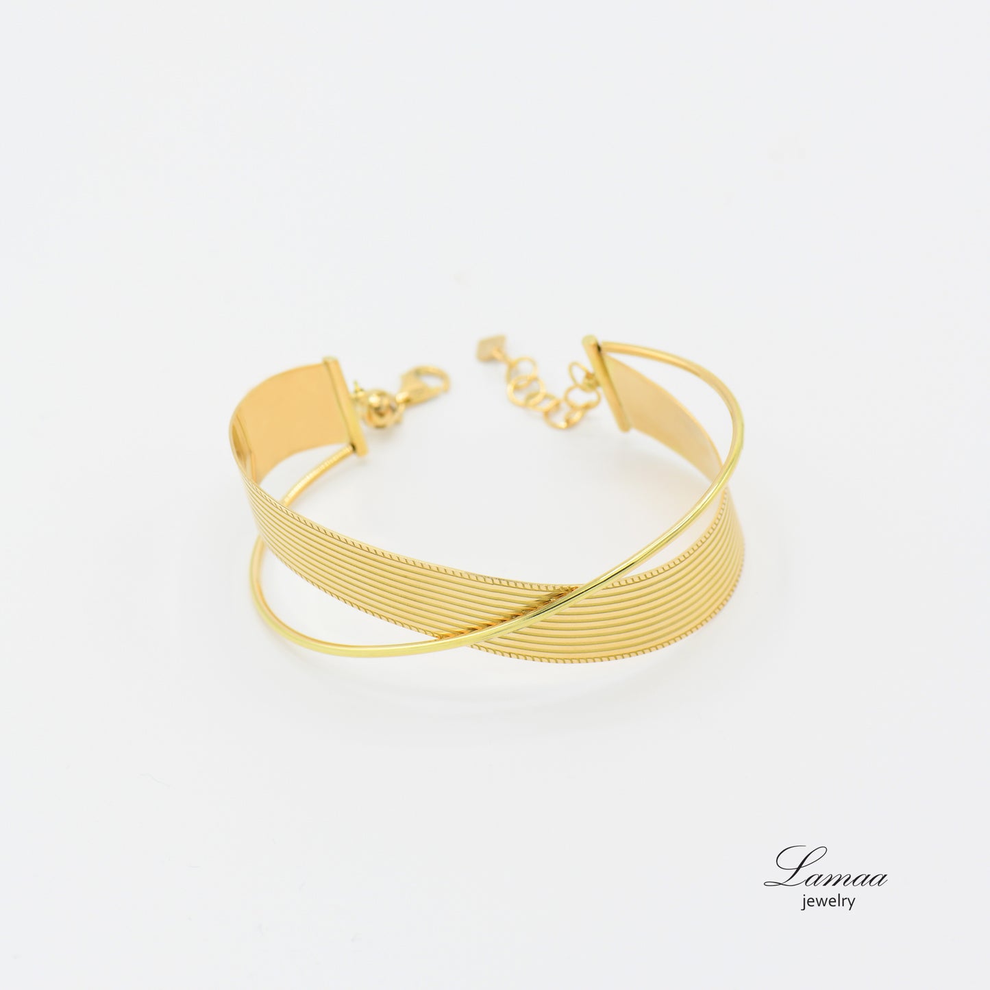 18K GOLD BANGLE