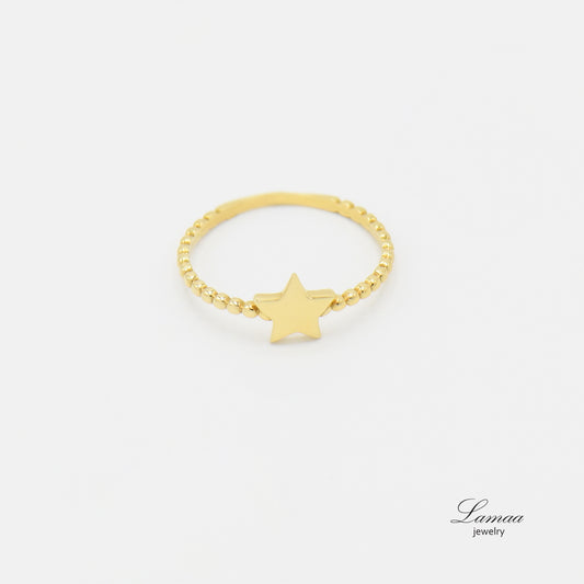 18K GOLD RING
