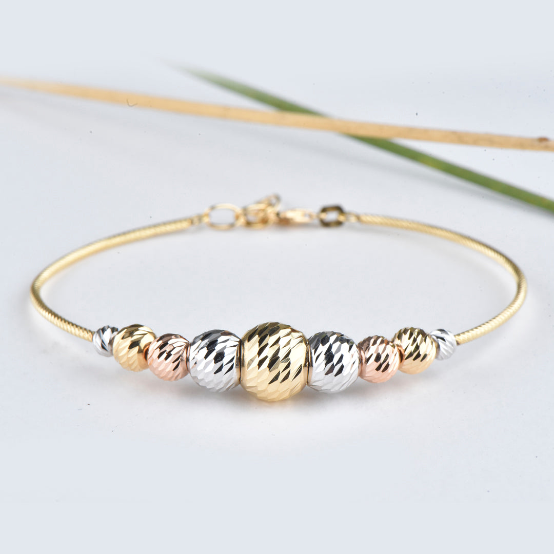 18K GOLD BANGLE