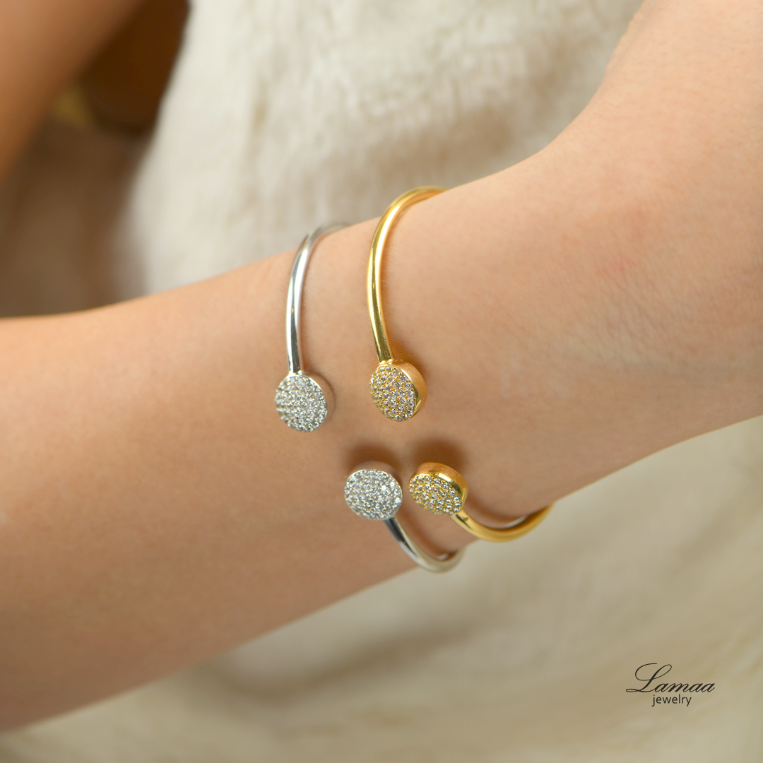 18K GOLD BANGLES