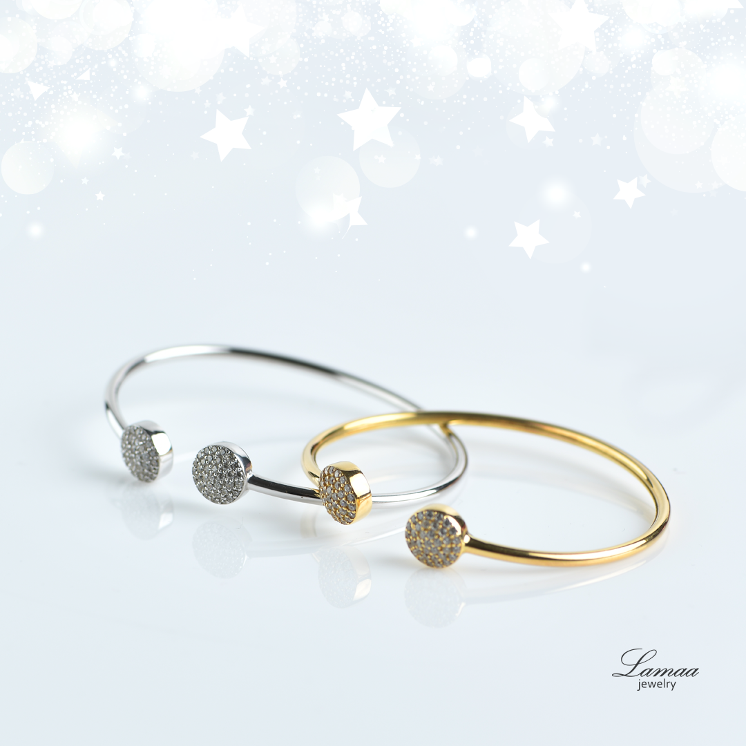 18K GOLD BANGLES