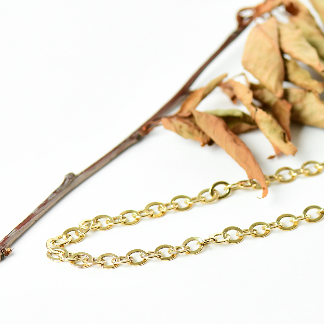 18K GOLD NECKLACE
