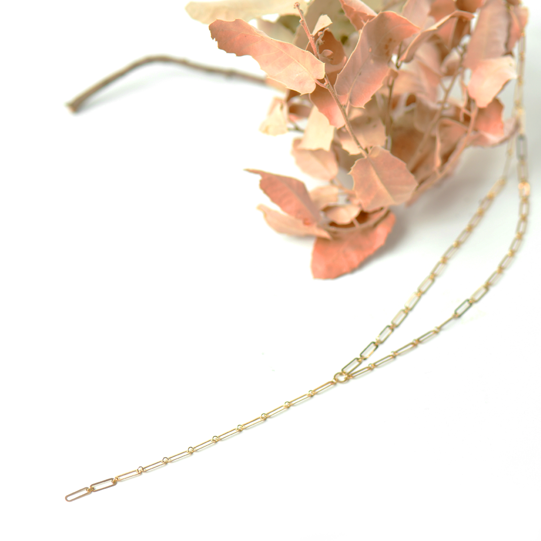 18K GOLD NECKLACE