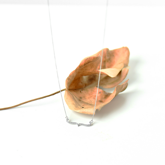 DIAMOND 18KT GOLD NECKLACE