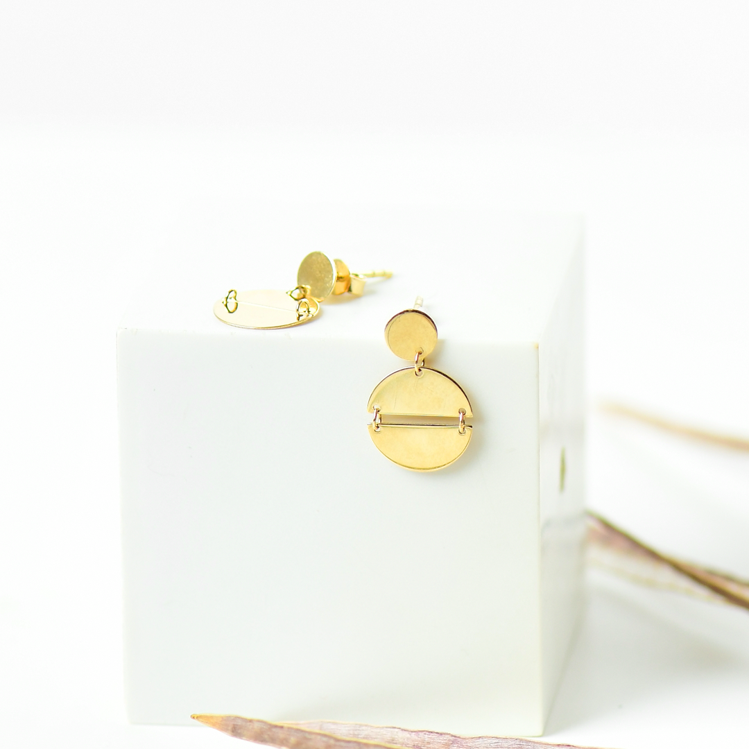 18K GOLD EARRINGS