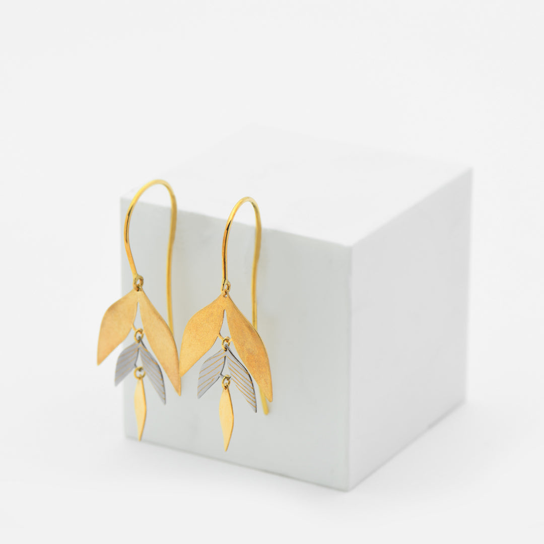18K GOLD EARRINGS
