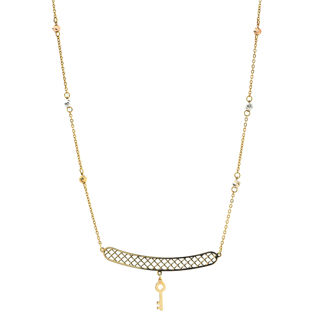 18K GOLD NECKLACE