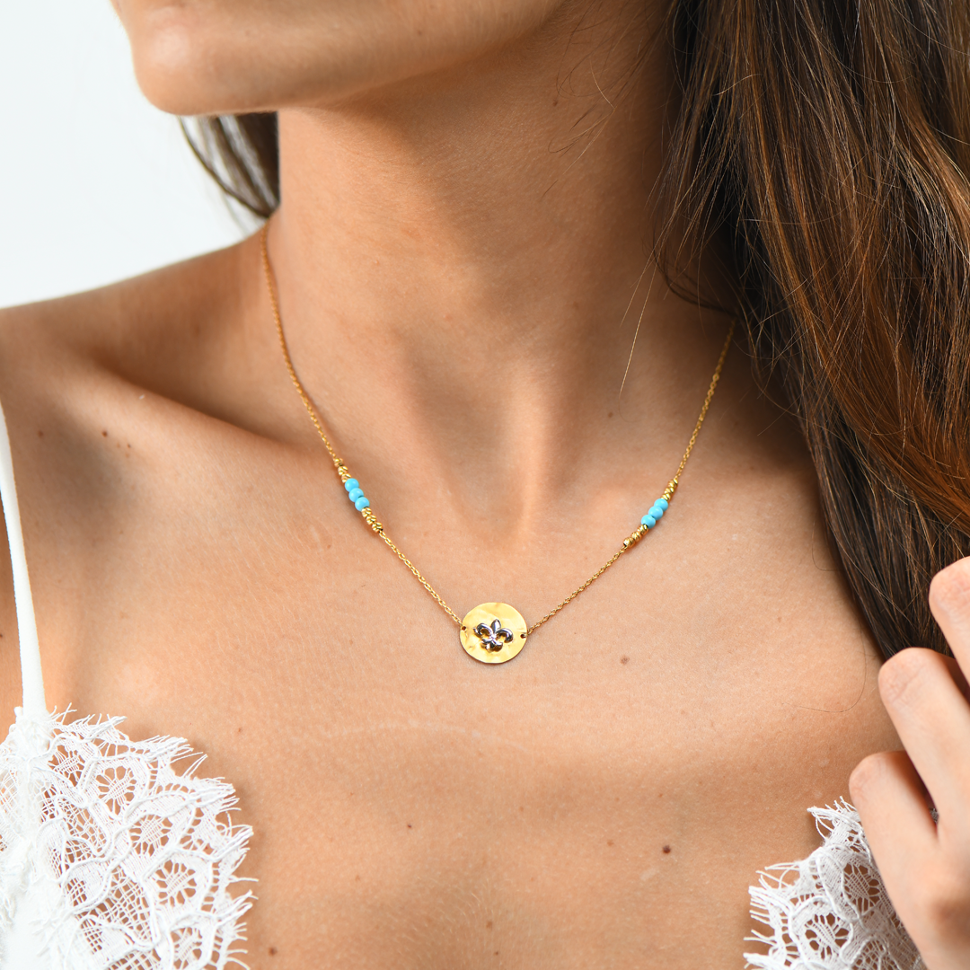 18K GOLD NECKLACE