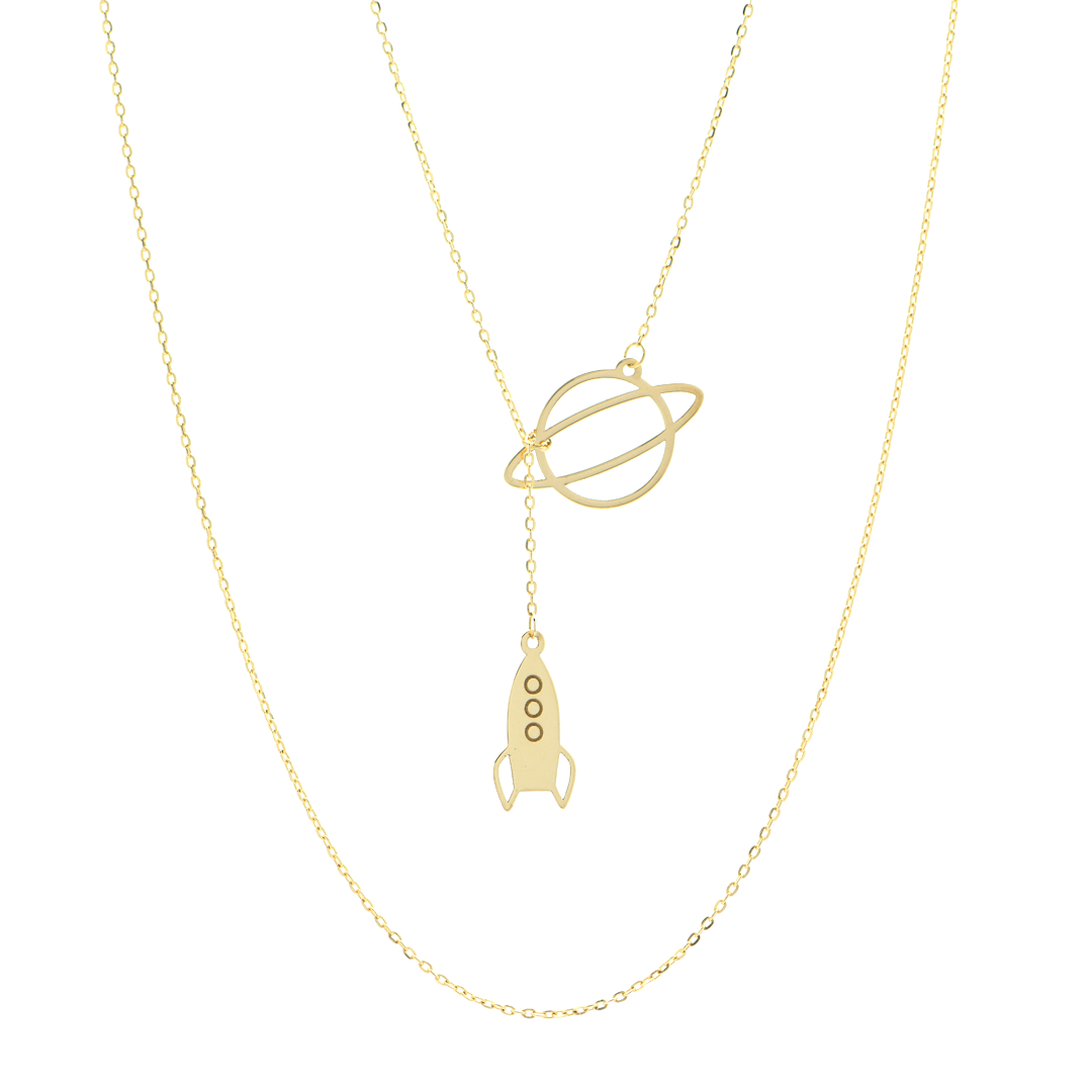 18K GOLD NECKLACE
