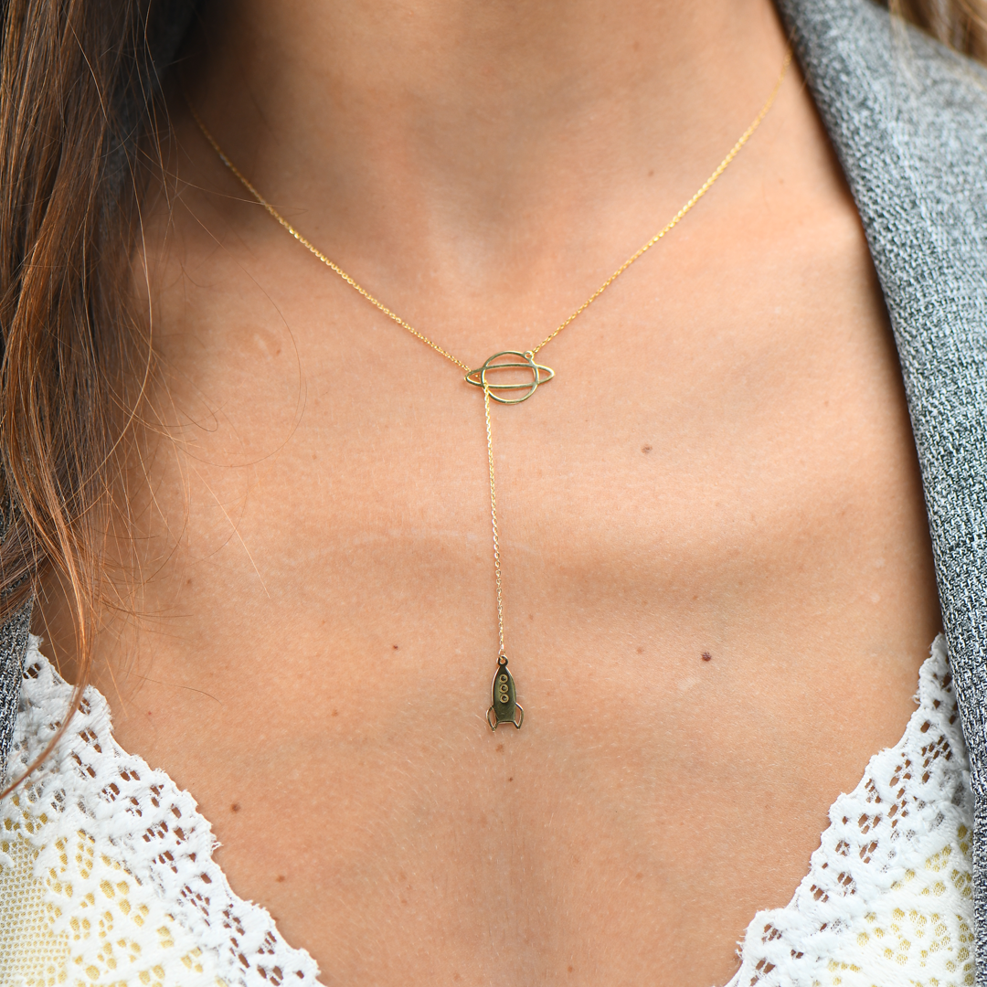 18K GOLD NECKLACE