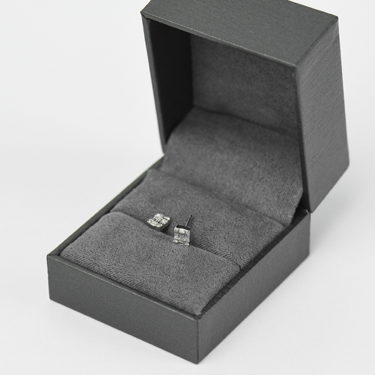 DIAMOND 18K GOLD EARRINGS