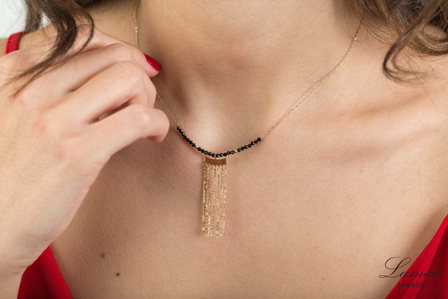 18K GOLD NECKLACE