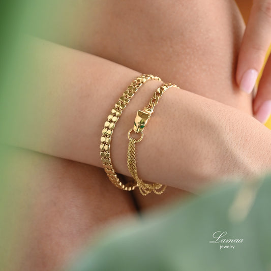 18K GOLD BRACELET