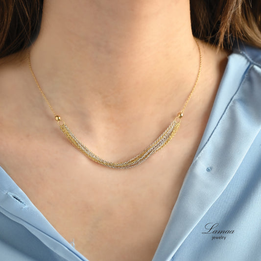18K GOLD NECKLACE