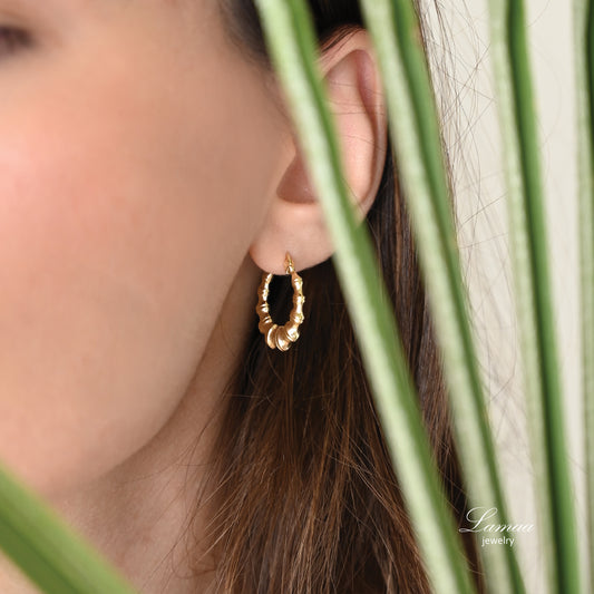 18K GOLD EARRINGS