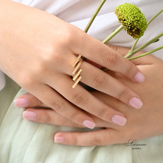 18K GOLD RING