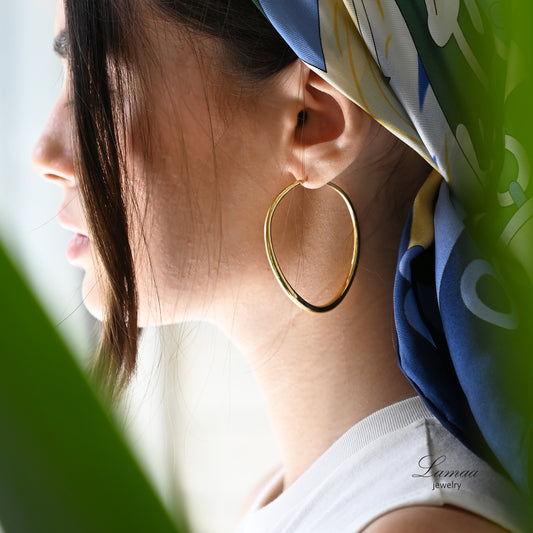 18K GOLD EARRINGS