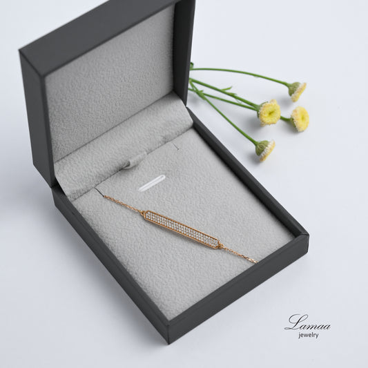 DIAMOND 18K GOLD BRACELET