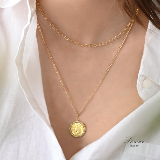 18K GOLD NECKLACES
