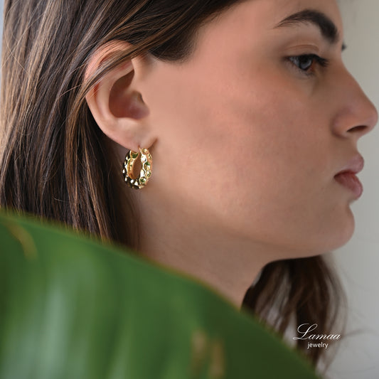 18K GOLD EARRINGS
