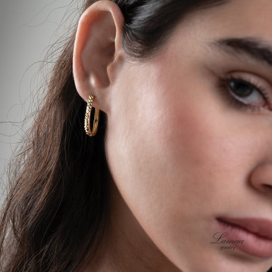 18KT GOLD EARRINGS