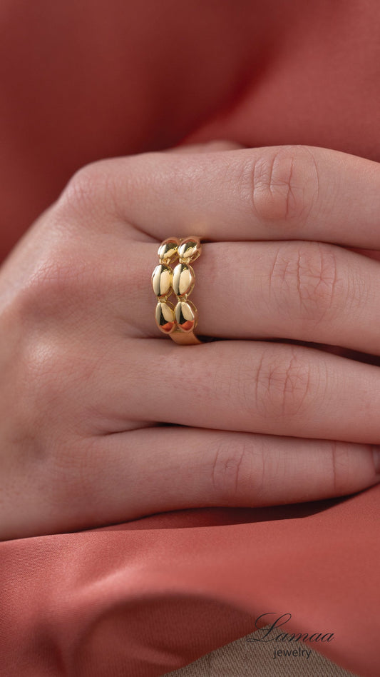 18KT GOLD RING