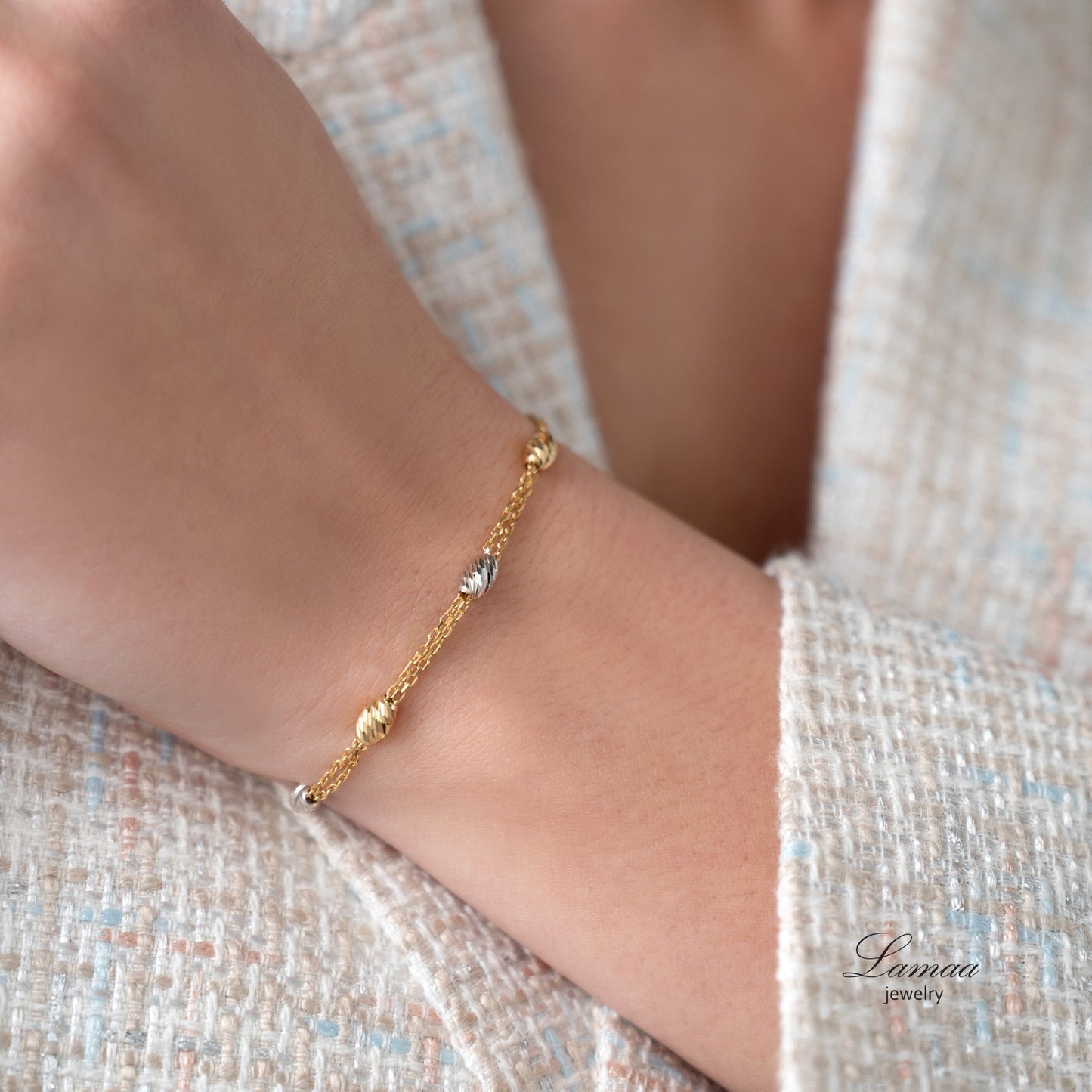 18KT GOLD BRACELET