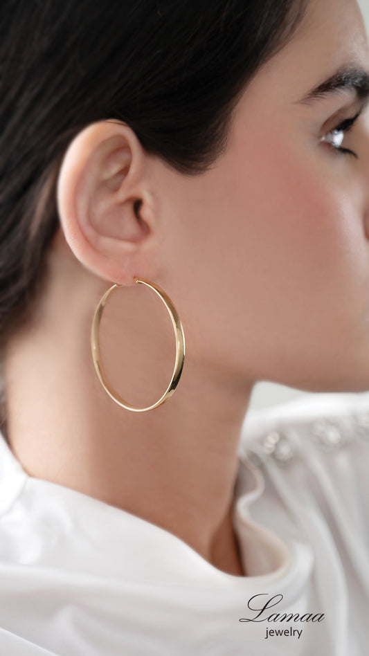 18KT GOLD EARRINGS