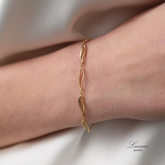 18KT GOLD BRACELET